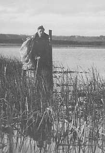 P O Swanberg vid Krankesjön