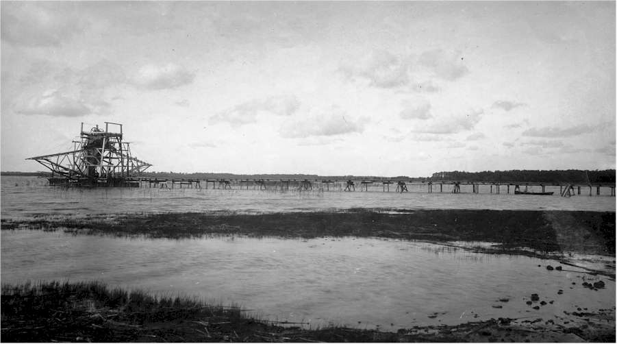 Mudderverket 1903 vid Hornborgasjön
